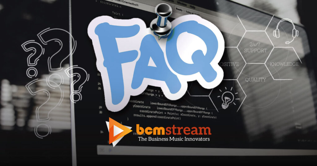 Veelgestelde Vragen - Support BCM Stream